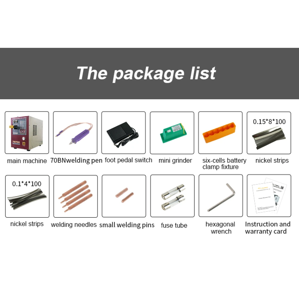 Sunkko 737DH punktkeevitusseade liitiumakude ehitamiseks 18650 14500 21700