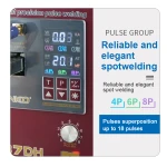 Sunkko 737DH punktkeevitusseade liitiumakude ehitamiseks 18650 14500 21700