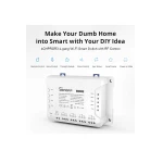 Sonoff 4CH Pro R3 WiFi lüliti 4 kanaliga nutikoduks, ühilduv Alexa ja Google Home'iga