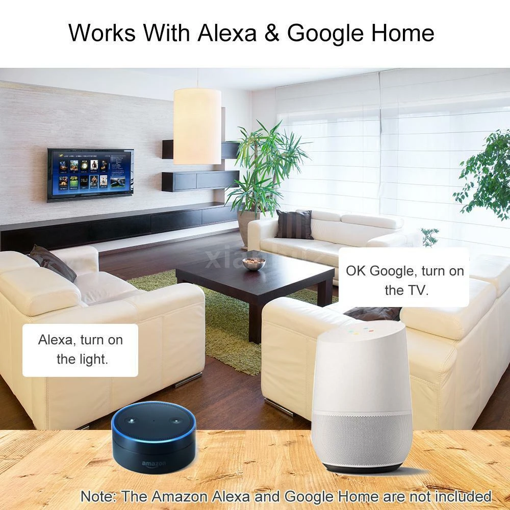 Sonoff 4CH Pro R3 WiFi lüliti 4 kanaliga nutikoduks, ühilduv Alexa ja Google Home'iga