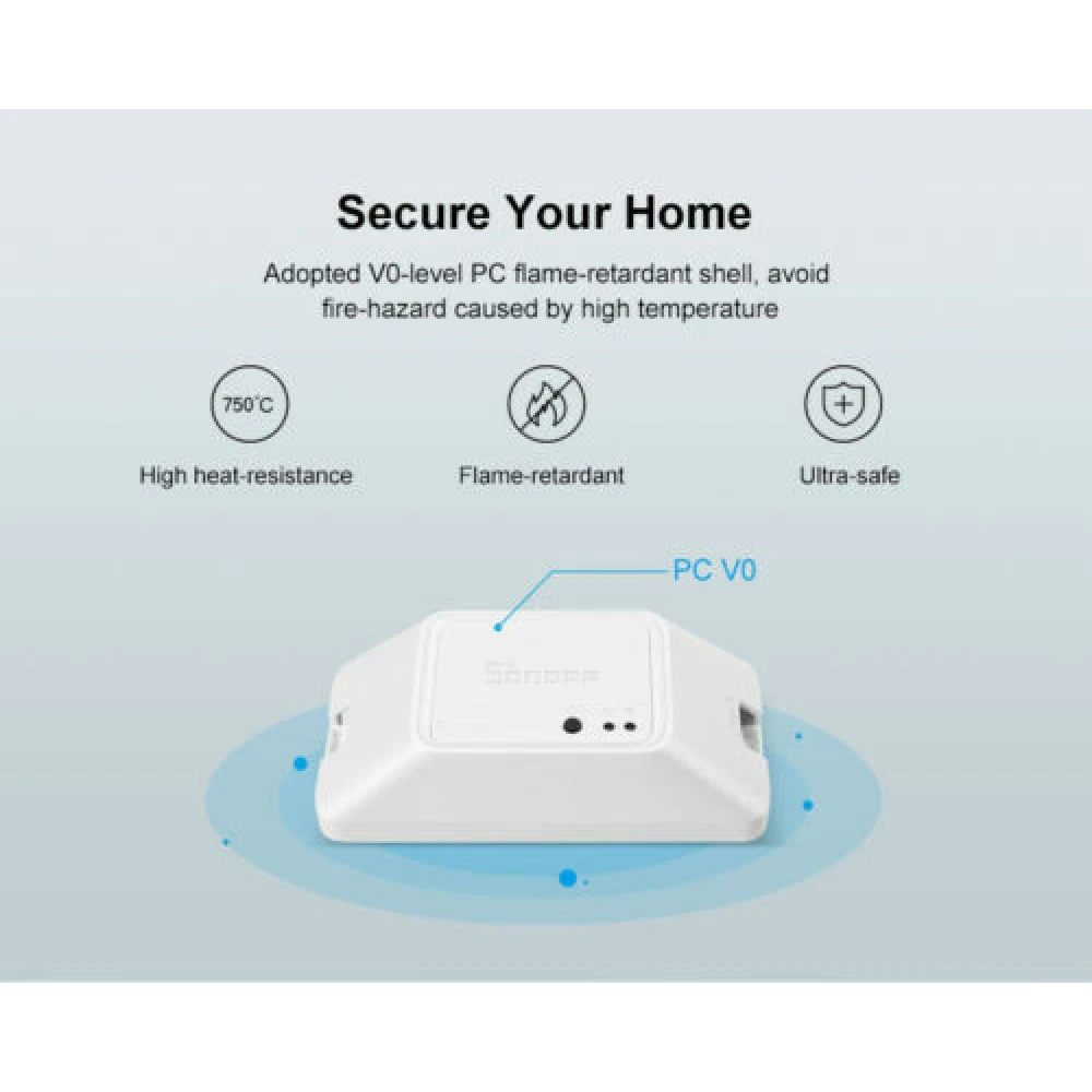 Sonoff Basic Zbr3 compatible con Amazon Alexa Echo Plus