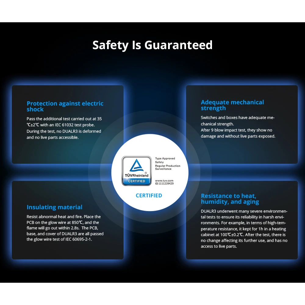 SONOFF DUAL R3 nutikas topeltlüliti võimsuse mõõtmisega