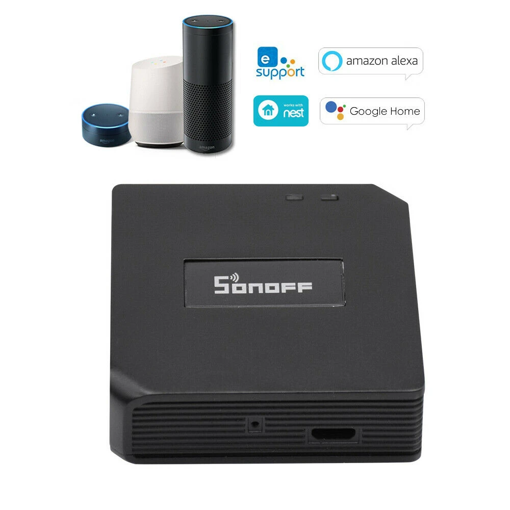 Sonoff RF Bridge 433MHz WiFi juhtmevaba, ühildub Alexa ja Google Home'iga