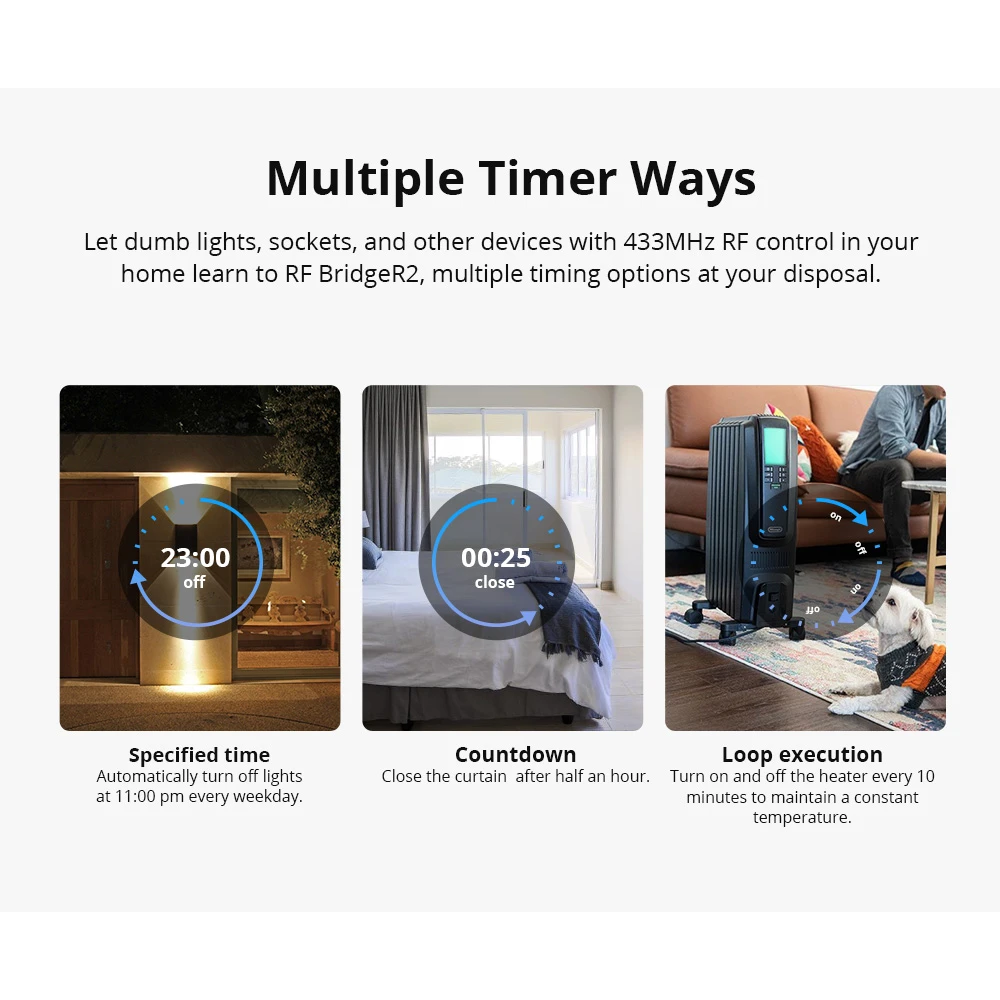 Sonoff RF Bridge R2 433MHz WiFi - RF ja WiFi sild