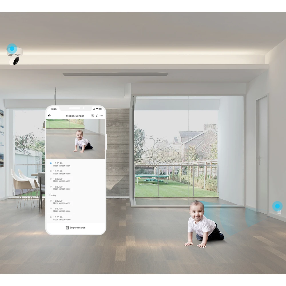 SONOFF SNZB-03 ZigBee liikumisandur - nutikas juhtimine ja täpne tuvastus