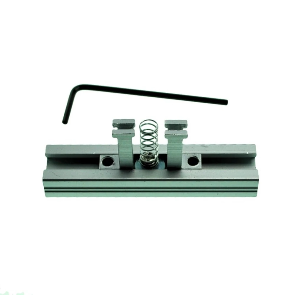 Vista lateral del soporte para stencils de calor directo Mlink