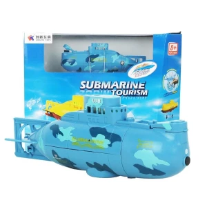 RC mini allveelaev 3 kanaliga - Rc Micro Submarine sinine Satkit