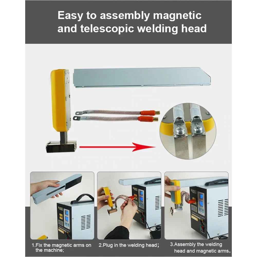 SUNKKO 738AL: punktkeevitusmasin 18650 liitiumakudele