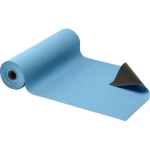 Tapete goma antiestática azul para estaciones de soldadura