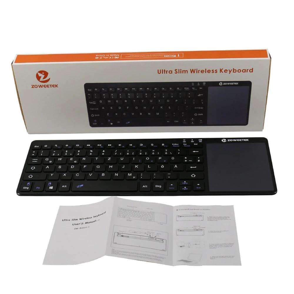 Uso del teclado inalámbrico con Smart TV y Android TV Box