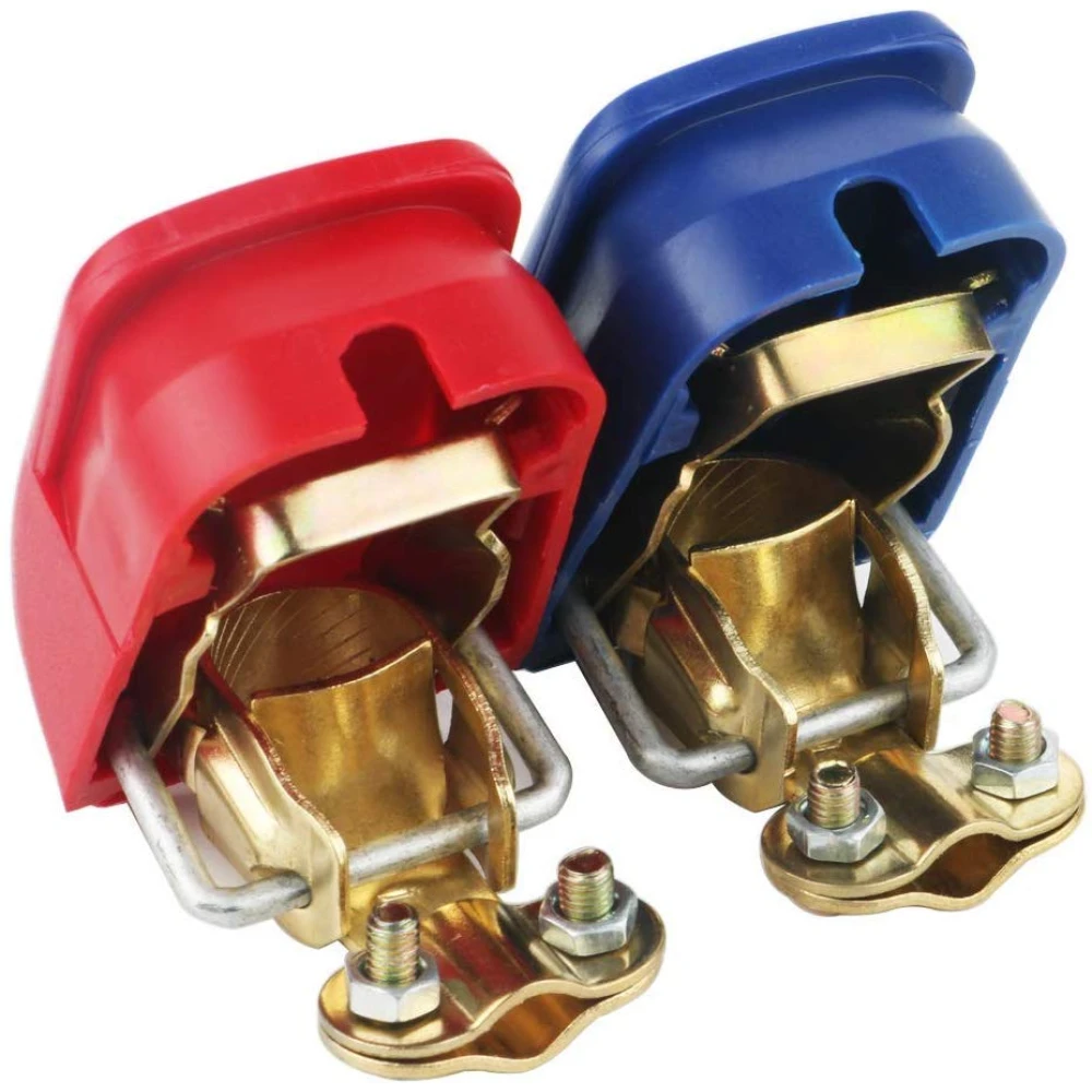 Kiirühendusega 12V akuklemmid sõidukile, veoautole ja paadile