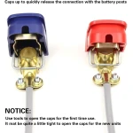 Kiirühendusega 12V akuklemmid sõidukile, veoautole ja paadile