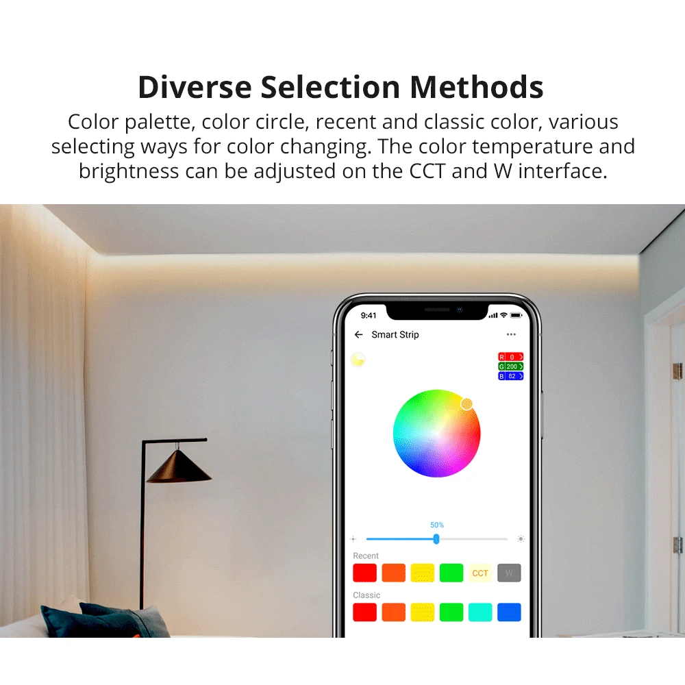 SONOFF L2 Lite WiFi nutikas LED-riba 5 meetrit puldi ja äpiga