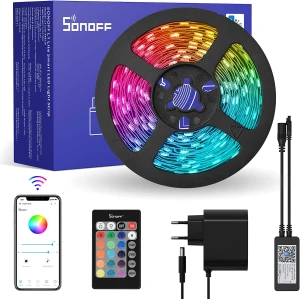 SONOFF L2 Lite WiFi nutikas LED-riba 5 meetrit puldi ja äpiga