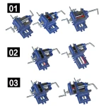 100 mm TSX TOOL kruustang täpseks ja vastupidavaks tööks