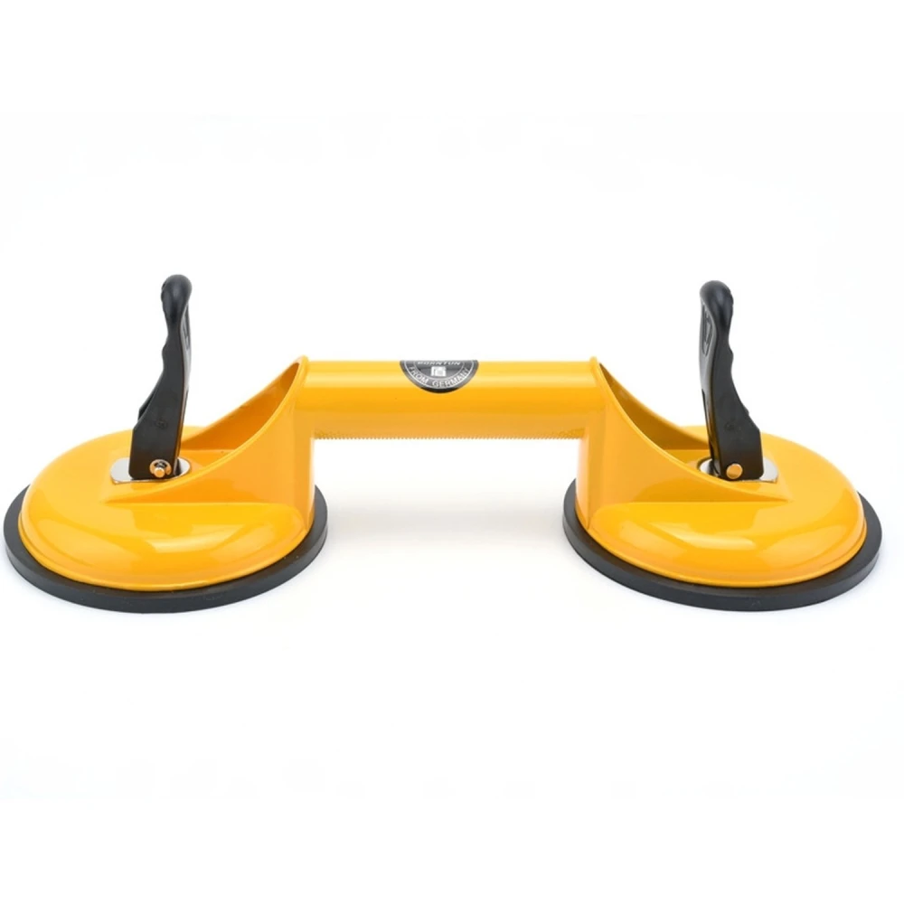 Ventosa doble con pestañas abatibles para sujeción segura en coche