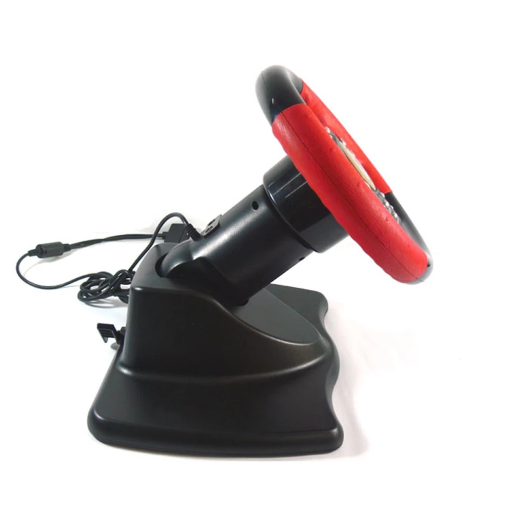 Ühilduv võidusõiduratas käigukangi ja pedaalidega PS3, PS2 ja PC jaoks