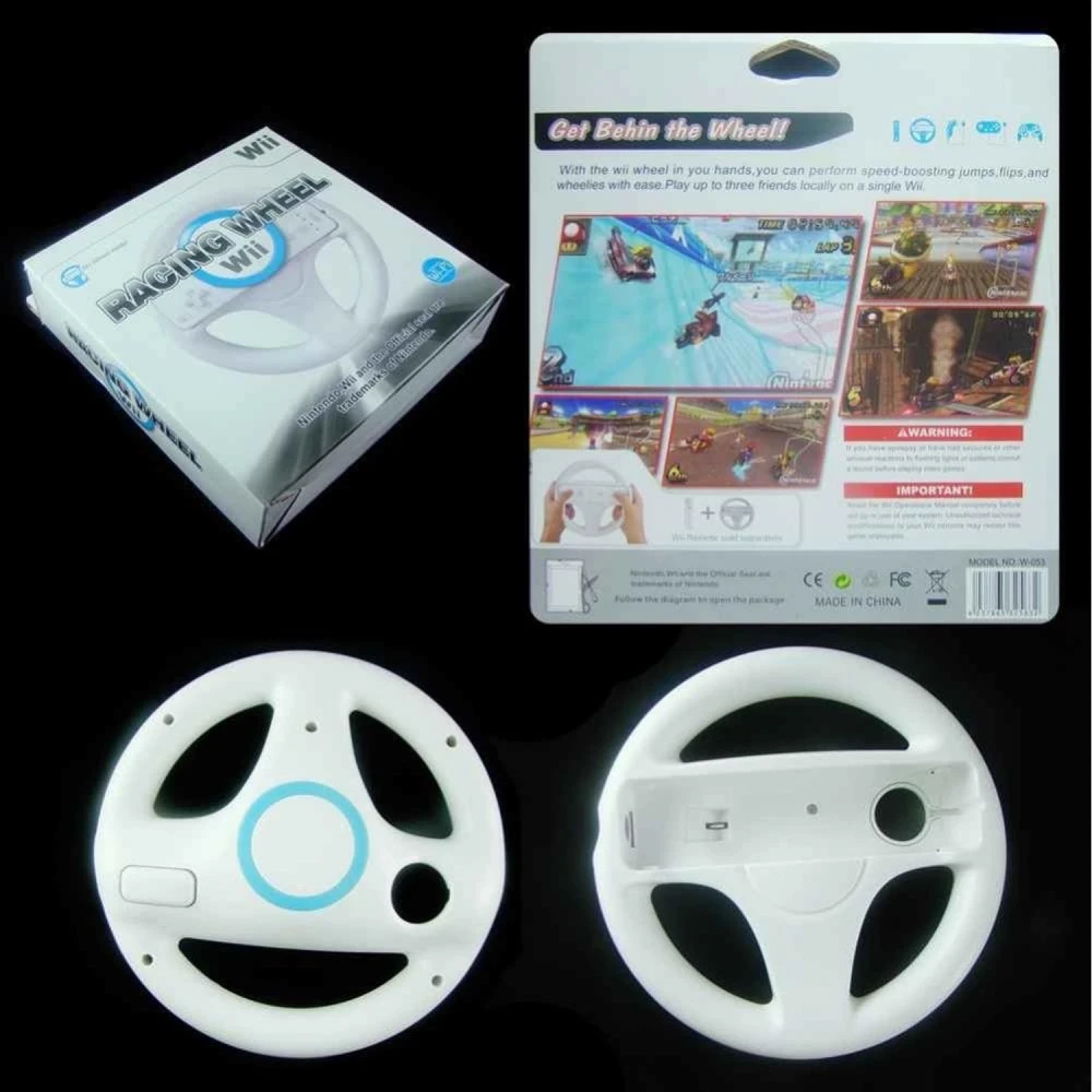 Wiimote rool Wii Wheel - täpne juhtimine Wii sõidumängudes