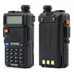 Baofeng UV-5R 8W raadiosaatja kõrvaklapiga ja VHF/UHF dual band