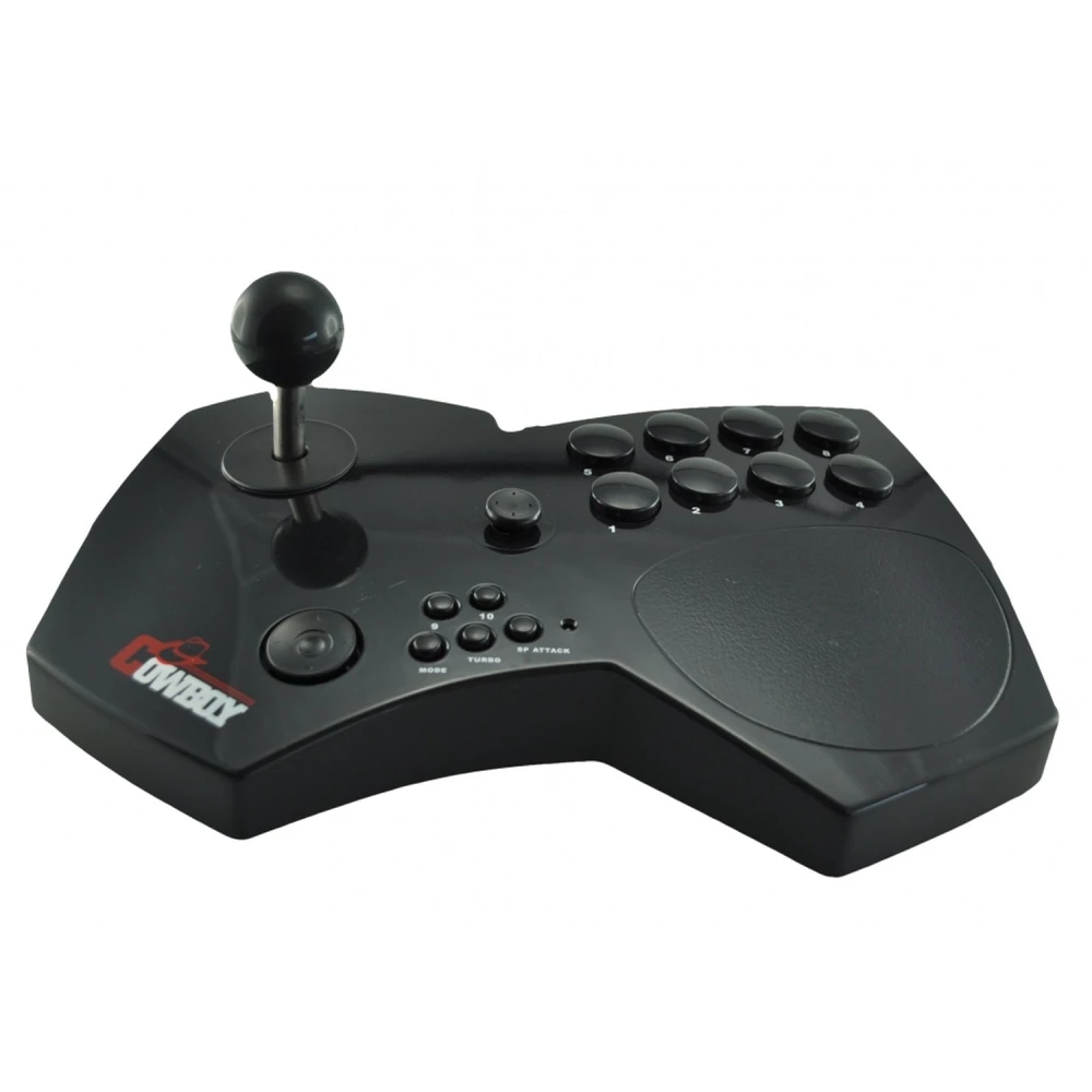 Wrestle Fighting Stick PS2, PS3 ja PC USB jaoks - ergonoomne arcade juhtpult