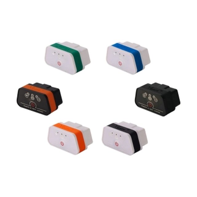 Kuues eri värvitoonis Vgate iCar2 Wi-Fi adapterid